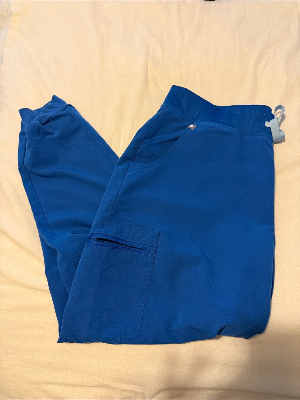Figs large royal blue Zamora jogger